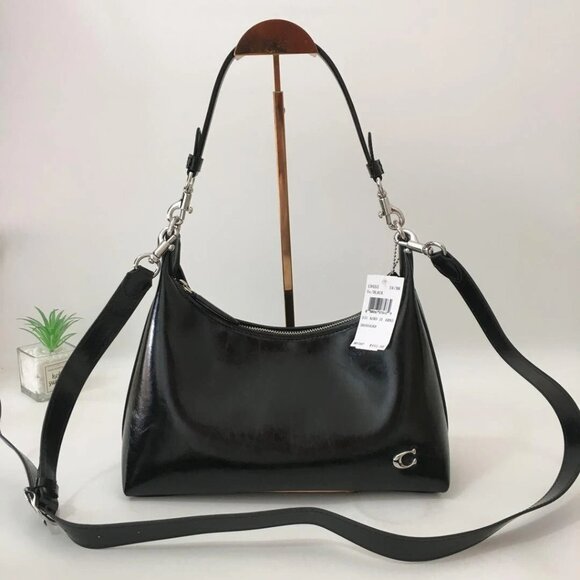 COACH Juliet Shoulder Bag Black CR652 - Picture 2 of 4